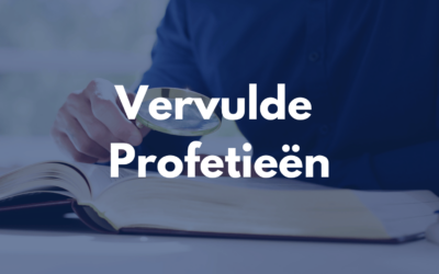 Vervulde profetieen